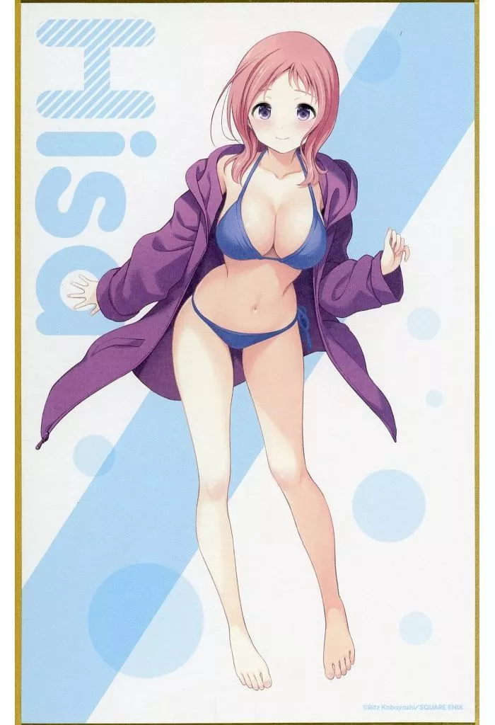 竹井久 ミニ色紙 「e-STOREくじ オンライン 咲-Saki-」 C-4賞