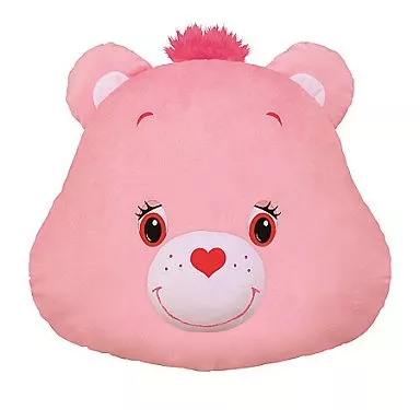 クッション・抱き枕・本体(キャラクター)　スウィートサクラベアver. フェイスクッション 「一番くじ ケアベア～30th Anniversary～」 ダブルチャンスキャンペーン