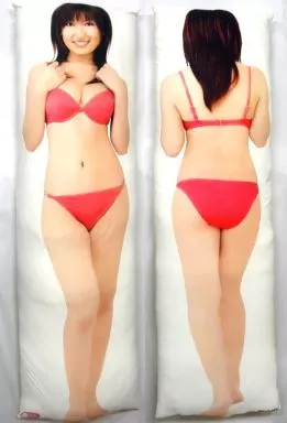 駿河屋 -<中古>熊田曜子(ピンクビキニ) ほぼ等身大抱き枕（クッション 