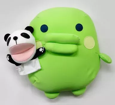 駿河屋 - 【買取】くちぱっち ビーズクッション(生茶パンダパペット付
