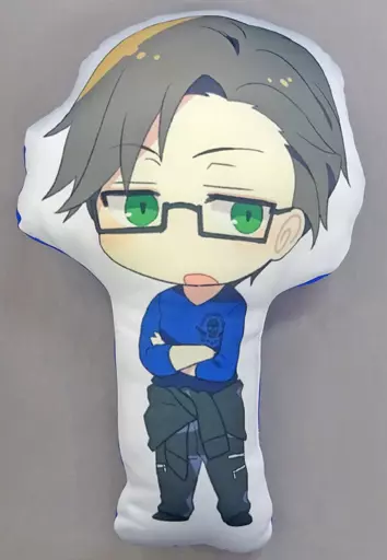 入間銃兎 つなぎ衣装ダイカットミニクッション 「ヒプノシスマイク -Division Rap Battle- レペゼン シブヤマルイ」 エポスカード会員様限定抽選会 B賞