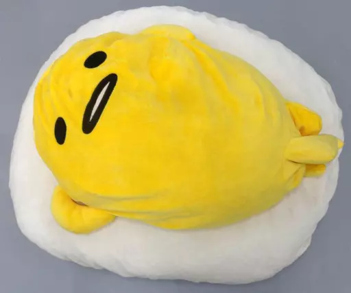 2017年製　希少　特大　ぐでたま プレミアムもちもちぬいぐるみクッション 駿河屋 -<中古>[破損品] ぐでたま プレミアムもちもちぬいぐるみ