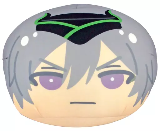ツイステ　ビッグおまんじゅうクッション【シルバー】 駿河屋 -<中古>シルバー ビッグおまんじゅうクッション 「ディズニー