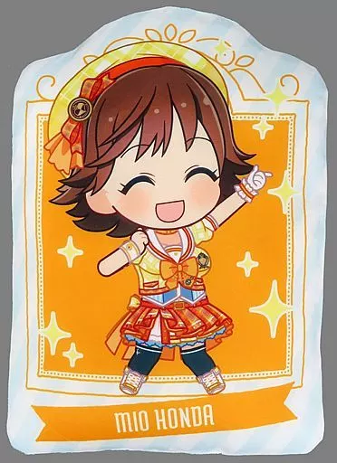 本田未央(Live Broadcast 24magic ver.) 公式ダイカットクッション 「アイドルマスター シンデレラガールズ」