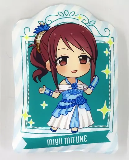 三船美優(Live Broadcast 24magic ver.) 公式ダイカットクッション 「アイドルマスター シンデレラガールズ」