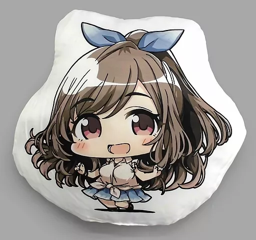 月岡恋鐘 ミニッチュ ダイカットクッション 「アイドルマスター シャイニーカラーズ」