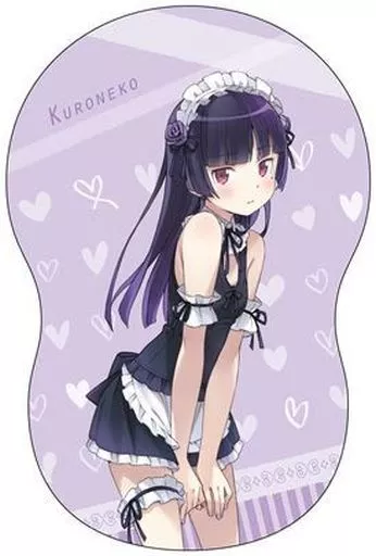 駿河屋 -<中古>黒猫(水着メイドver.) ダイカットクッション 「俺の妹がこんなに可愛いわけがない。」（クッション・抱き枕・本体） 俺の妹がこんなに可愛いわけがない 黒猫 メイド水着Ver.