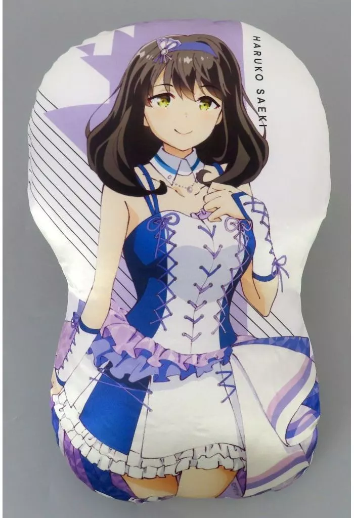 クッション・本体　一ノ瀬怜＆佐伯遙子 ダイカットクッション 「IDOLY PRIDE くじメイト」 A-5賞