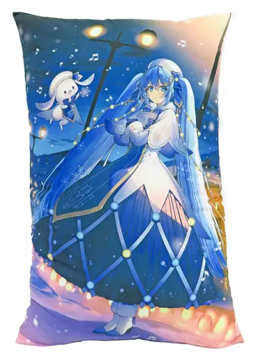 雪ミク2021メインビジュアル メガジャンボクッション 「SNOW MIKU 2021」