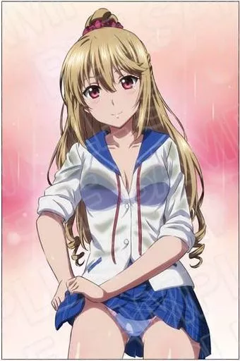 ストライク・ザ・ブラッド　藍羽浅葱　バスタオル ストライク・ザ・ブラッド]シーツ（藍羽浅葱）