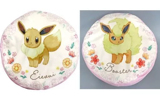 クッション・本体　全2種セット リバーシブルクッション～Floral Ensemble～vol.1 「ポケットモンスター」