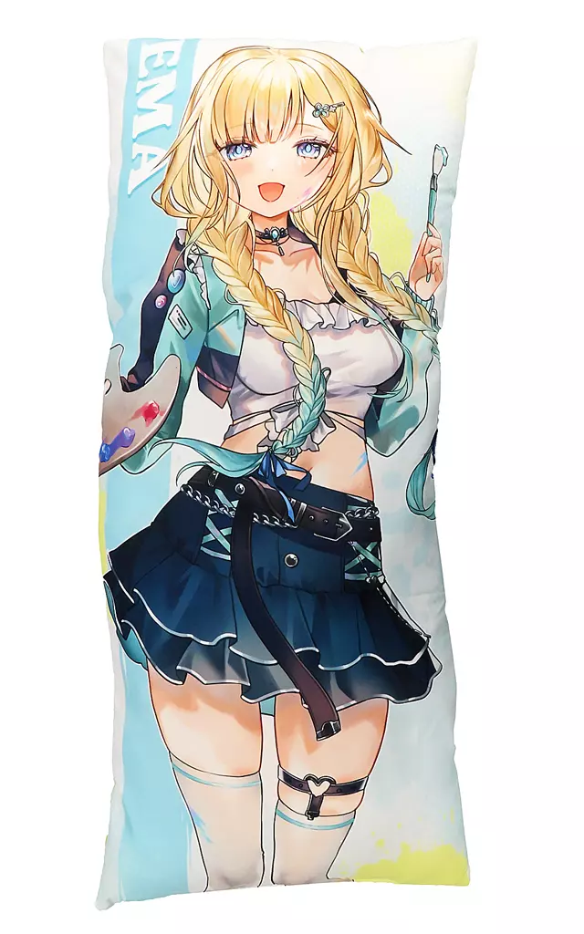 ぶいすぽっ！ gigo限定 藍沢エマ ビッグクッション 抱き枕 クッション エマ ぶいすぽっ！ GiGО限定 ビッククッション 藍沢 エマ ① - メルカリ