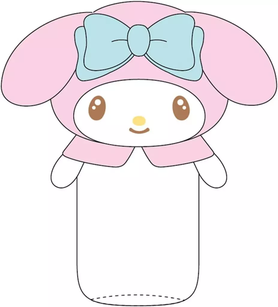 クッション・本体　マイメロディ ひんやり抱きまくら 「サンリオキャラクターズ」
