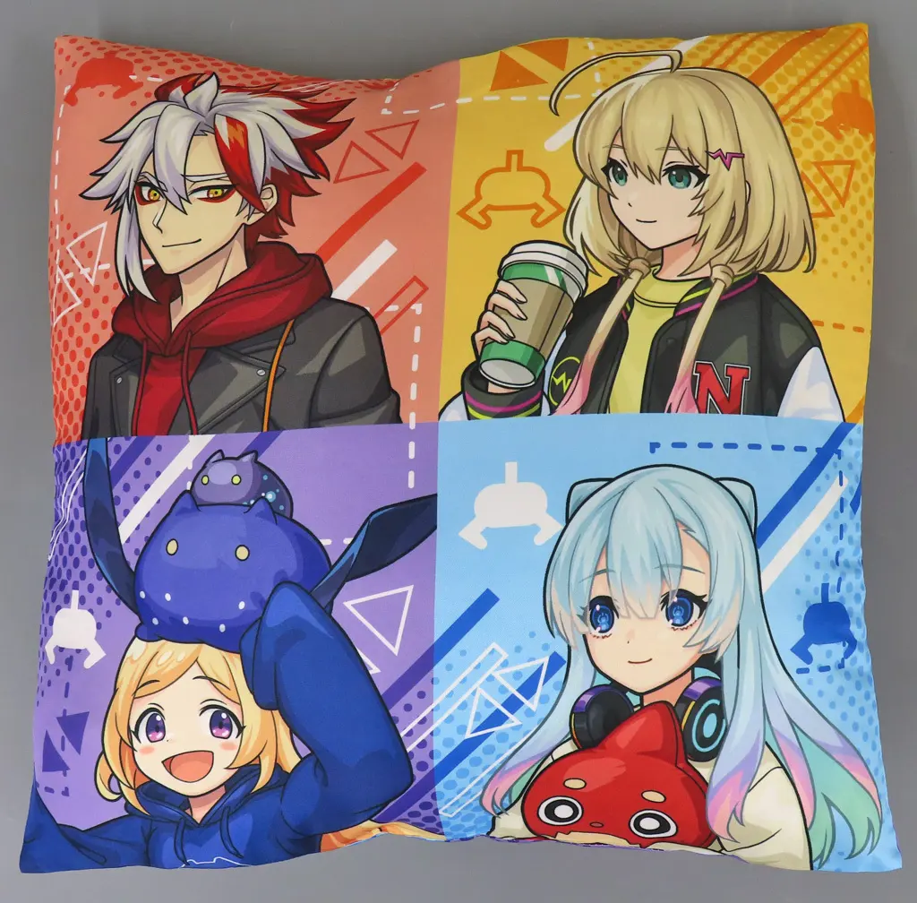 クッション・本体　集合 クッション 「モンスターストライク×namco ～NAMCO On All Day Long!～」 クレーンゲーム特典 クッション賞