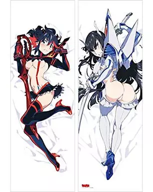流子＆皐月 抱き枕カバー 「キルラキル」