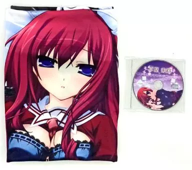 草壁美鈴(制服Ver.) 抱き枕カバー スムースニットver. ～草壁美鈴のさ・さ・や・き添い寝トークCD付き～ 「11eyes -罪と罰と贖いの少女-」 C75グッズ