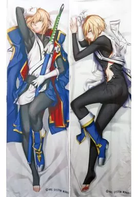 抱き枕カバー・シーツ(キャラクター)　ジン=キサラギ 抱き枕カバー 「BLAZBLUE」 駿河屋 -<中古>[破損品] ジン=キサラギ 抱き枕カバー 「BLAZBLUE