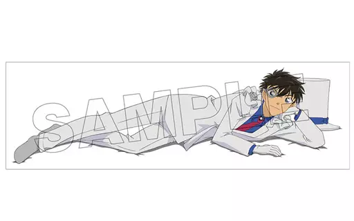 抱き枕カバー・シーツ(キャラクター)　怪盗キッド ブランケット＆缶バッジセット 「名探偵コナン」 20周年記念 トムスショップ限定 2016秋商品 駿河屋 -<中古>怪盗キッド 抱き枕カバー 「名探偵コナン」（抱き