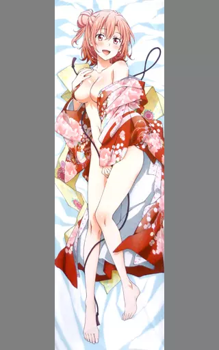 抱き枕カバー・シーツ(キャラクター)　由比ヶ浜結衣 着物Ver. 描き下ろし抱き枕カバー 「やはり俺の青春ラブコメはまちがっている。続」 C91グッズ