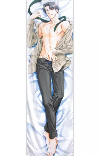 鬼畜眼鏡 抱き枕カバー 御堂孝典 キチメガ 公式グッズ 駿河屋 -<中古>[破損品] 御堂孝典＆Mr.R 抱き枕カバー「鬼畜眼鏡