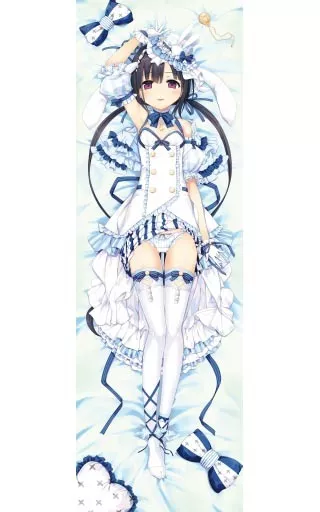 駿河屋 -<中古>早瀬ふかみ 抱き枕カバー 白ウサドレスver. 「まいてつ 