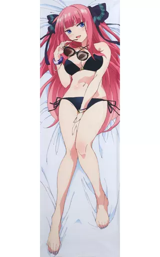 駿河屋 -<中古>中野二乃 描き下ろし抱き枕カバー 「五等分の花嫁