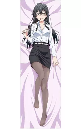 【やはり俺の青春ラブコメは間違っている続】雪ノ下雪乃抱き枕カバー　先生ver. 駿河屋 -<中古>雪ノ下雪乃 描き下ろし抱き枕カバー 先生ver. 「やはり