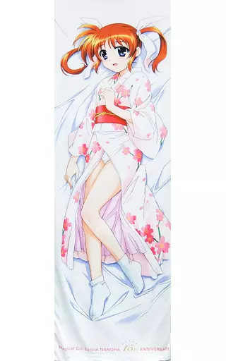 駿河屋 -<中古>高町なのは 夏のゆかた＆水着ピローケース(15周年記念