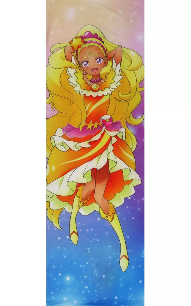 キュアソレイユ/キュアセレーネ まくらカバー(抱き枕カバー) 「スター☆トゥインクルプリキュア」 プリティストア限定