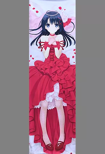 駿河屋 -<中古>大蔵りそな(レッドドレス/ブラックドレス) 抱き枕