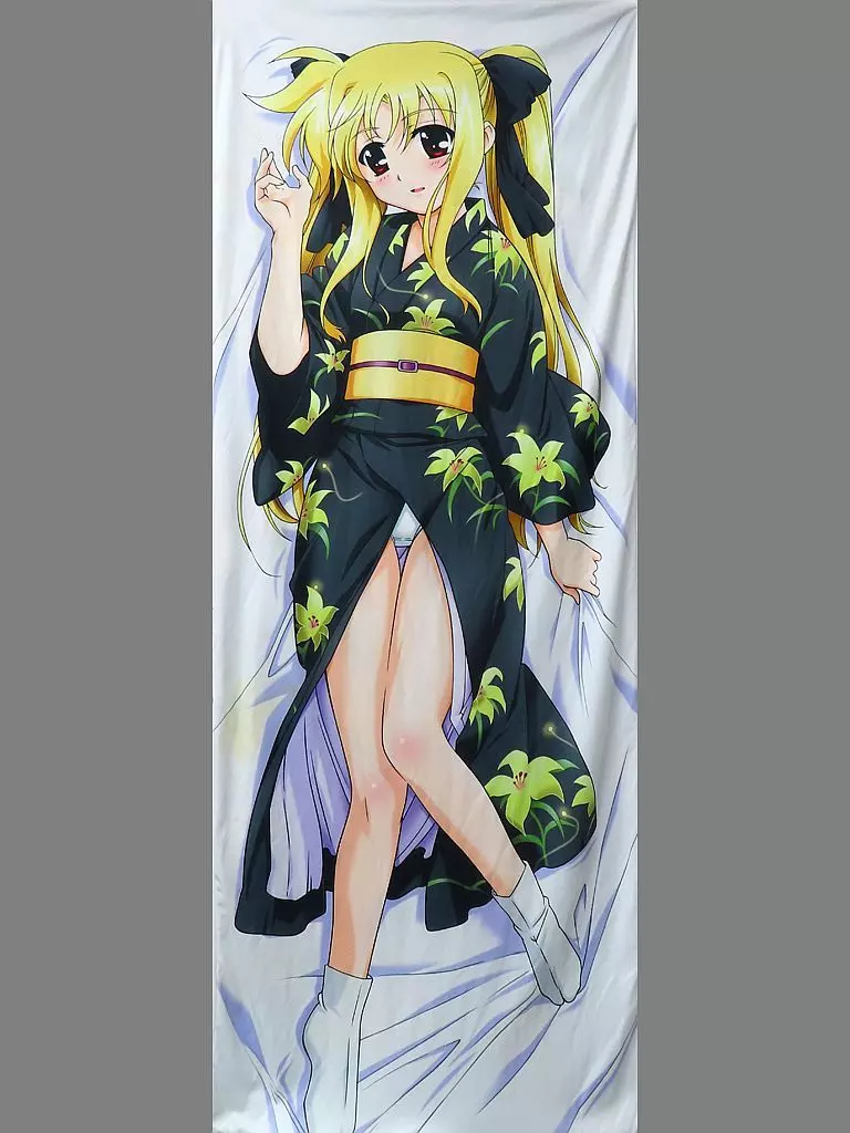 フェイト・テスタロッサ 夏のゆかた＆水着ピローケース(抱き枕カバー) 「魔法少女リリカルなのはA’s」 C70グッズ
