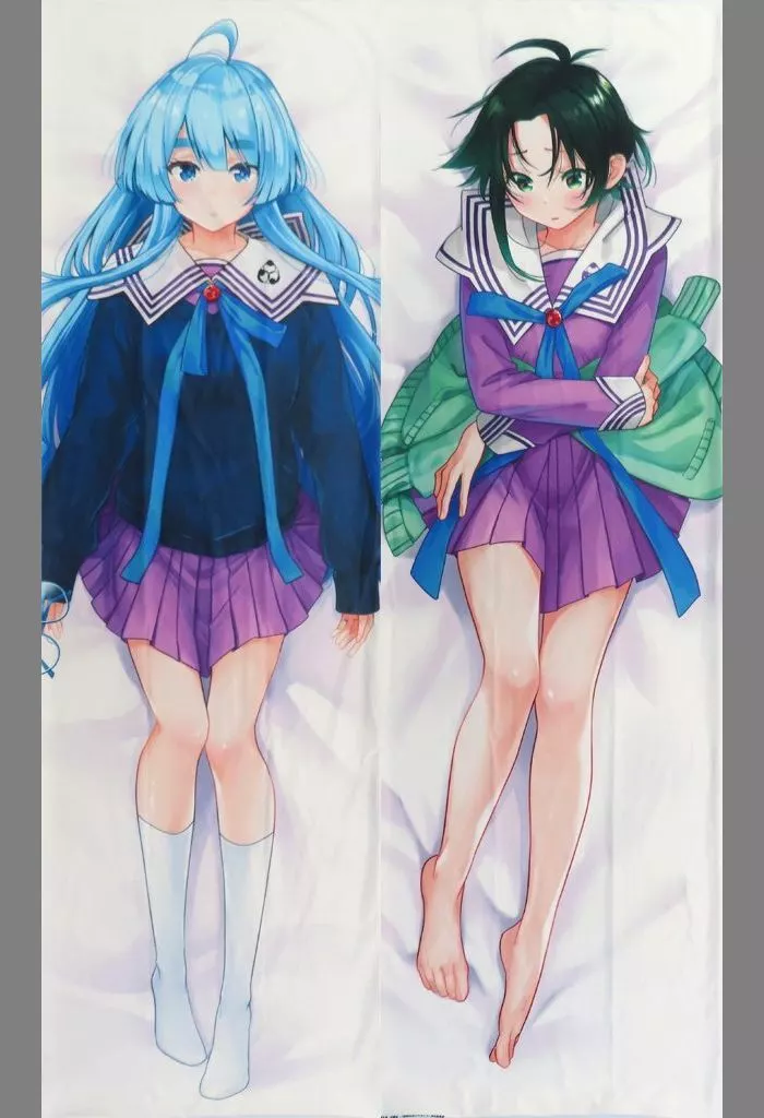  紫雲寺清葉＆紫雲寺南 抱き枕カバー 「Blu-ray 紫雲寺家の子供たち 第2巻 原作・宮島礼吏描き下ろし紫雲寺清葉＆南 抱き枕カバー付き完全数量限定版」 同梱特典