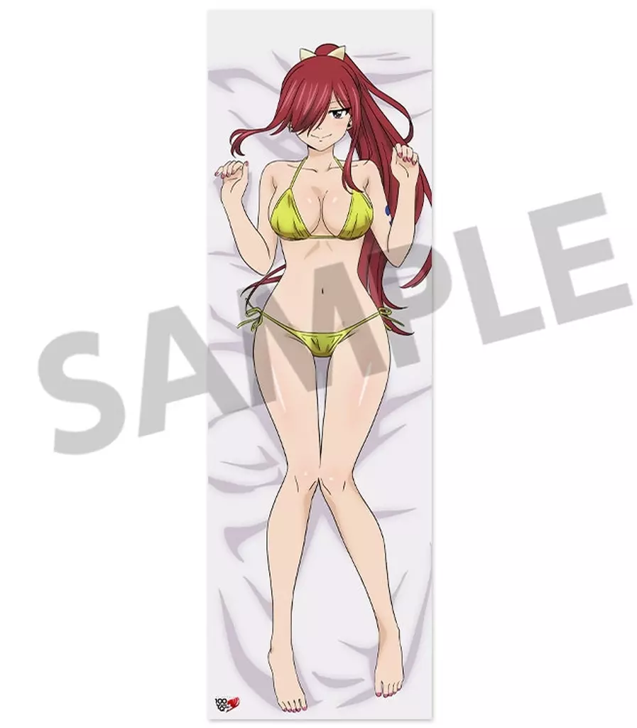 フェアリーテイル  FAIRY TAIL タイトー　くじ　ラスト　抱き枕　エルザ 駿河屋 -<中古>エルザ・スカーレット 描き下ろし抱き枕カバー 「FAIRY