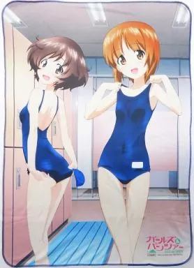 西住みほ 秋山優花里 ガールズ＆パンツァー×PACIFIC 非売品 バスタオル Amazon.co.jp: 西住みほ 秋山優花里 ガールズ＆パンツァー