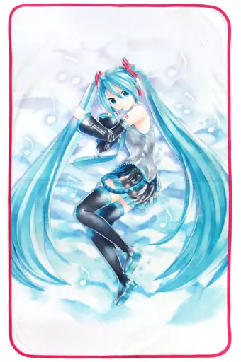 抱き枕カバー・シーツ(キャラクター)　初音ミク オリジナルブランケット 「Happyくじ 初音ミク 2014 Autumn Ver.」 Wチャレンジ賞