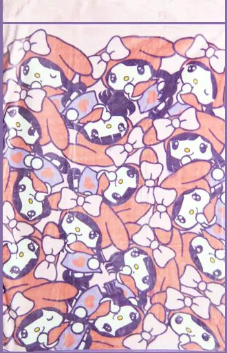 乃木坂46 × my melody 当りくじ　毛布　新品未使用品 駿河屋 - 【買取】1.乃木坂46 毛布 「乃木坂46×マイメロディ 当りくじ