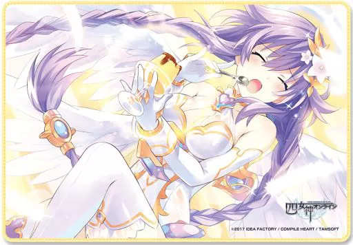 抱き枕カバー・シーツ(キャラクター)　パープルハート 特大ブランケット 「四女神オンライン CYBER DIMENSION NEPTUNE」