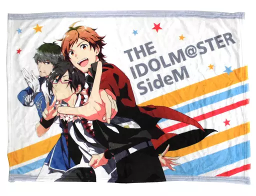 天道輝＆鷹城恭二＆伊瀬谷四季 ふわふわブランケット 「アイドルマスター SideM」