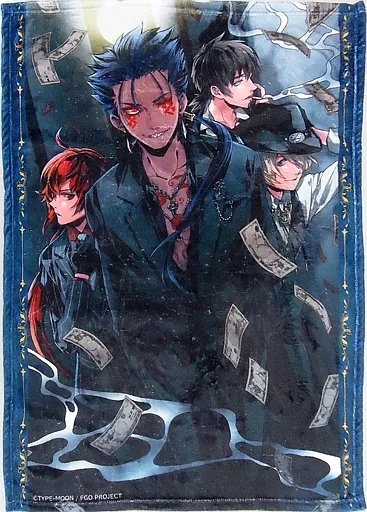 FGO　カルデアボーイズコレクション　もふもふひざ掛け 抱き枕カバー・シーツ プリンス・オブ・スレイヤー もふもふ