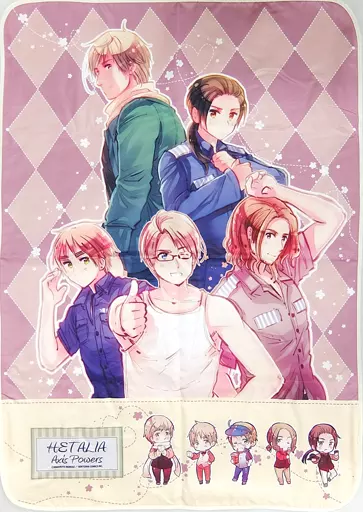 ヘタリア Axis Powers ひざ掛け 連合 ヒサゴ 駿河屋 - 【買取】連合 ひざ掛け 「ヘタリア Axis powers」 アニメイト