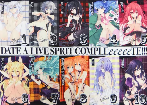 抱き枕カバー・シーツ(キャラクター)　精霊デレさせコンプリートブランケット 「デート・ア・ライブ」 ファンタジア文庫大感謝祭2019～百花繚乱～グッズ
