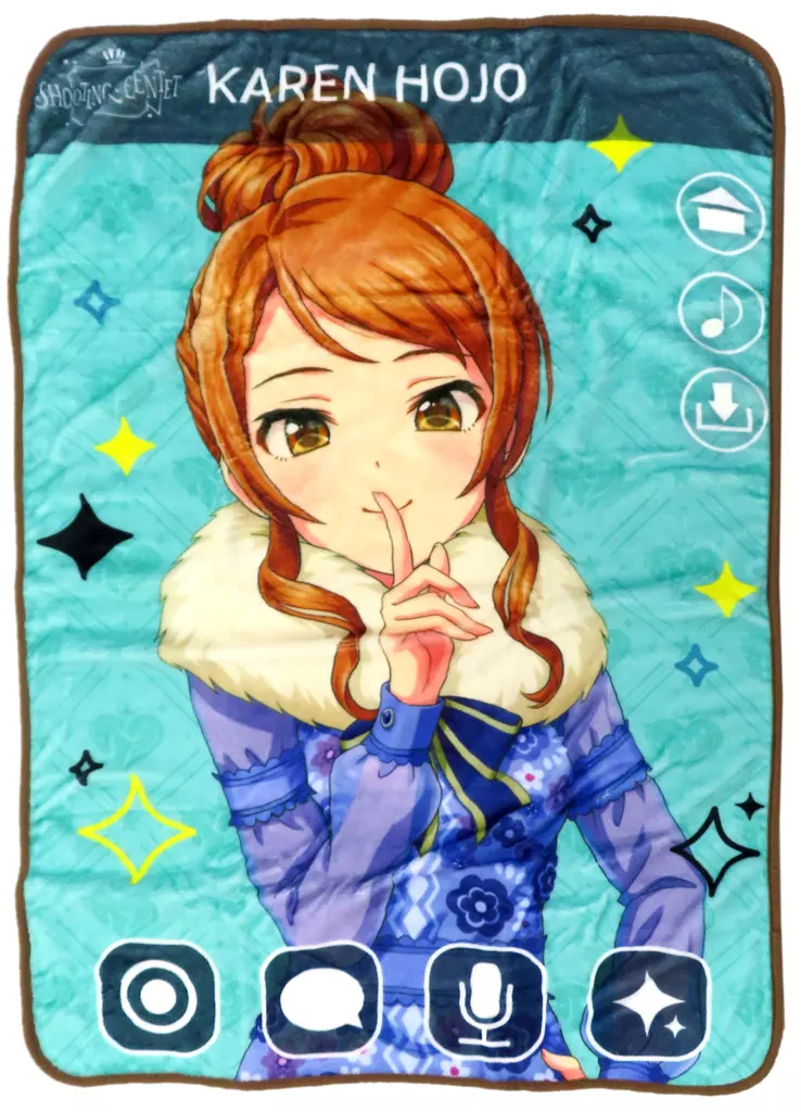 北条加蓮 ブランケット 「アイドルマスター シンデレラガールズ×SCRAP SHOOTING QUEENTET～離れていてもプロデュース!～」