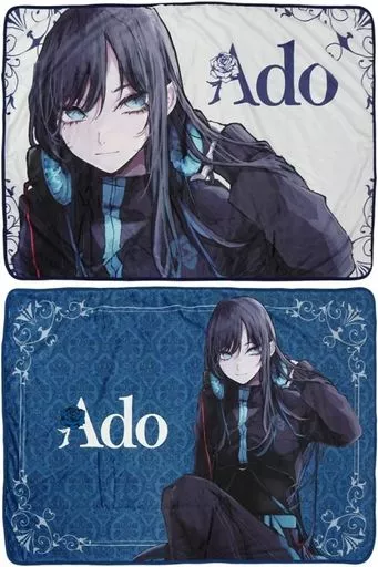 Ado ラウンドワン ふわふわブランケット ブルー Amazon.co.jp: Ado ふわふわブランケット ブルー ラウンドワン限定