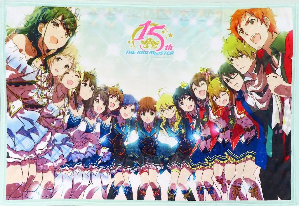 集合 15周年限定 ブランケット 第二弾 「アイドルマスターシリーズ」 中国限定