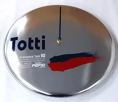 【稼働品】ペプシ ビッグバッジ 時計 2点 トッティ ロベルトカルロス 箱付 稼働品】ペプシ ビッグバッジ 時計 2点 トッティ ロベルトカルロス 箱