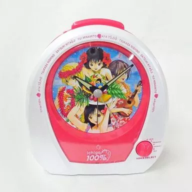 いちご100% キャラクターボイスクロック 動作確認済 いちご100％ キャラクターボイスクロック キャラクターグッズ