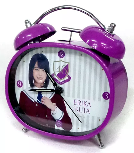 希少品　乃木坂46　生田絵梨花　ボイス付き目覚まし時計　ベル音付き Amazon.co.jp: 乃木坂46 生田絵梨花 ボイス付き目覚まし時計