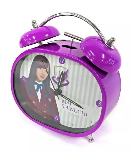 置き時計・壁掛け時計(女性)　新内眞衣 個別ボイス目覚まし時計 乃木坂46オフィシャルウェブショップ限定