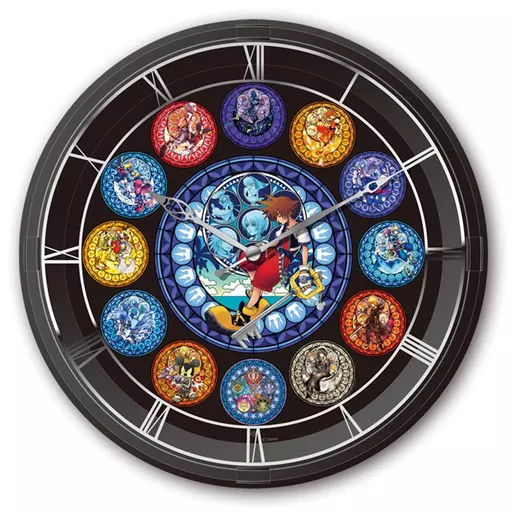 置き時計・壁掛け時計(キャラクター)　ソラ ライティングクロック 「キングダムハーツ」