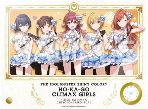 283PRO 放課後クライマックスガールズ 時計付アクリルアート 「アイドルマスター シャイニーカラーズ」